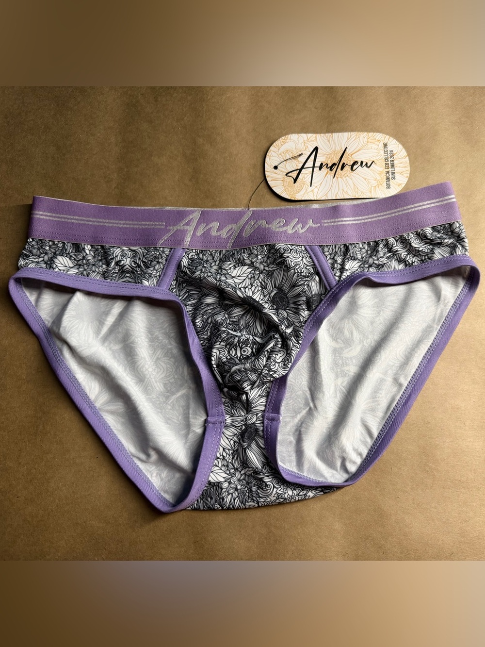 Andrew Christian 2024 Limited Edition Botanical Eco Collection Brief X Small